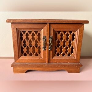 Vintage 1970s Music Jewelry Box